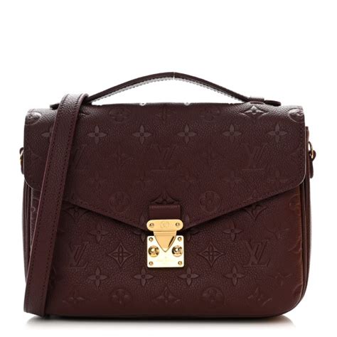 louis vuitton pochette metis wine|louis vuitton pochette metis fashionphile.